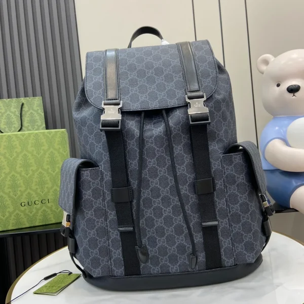 GG Supreme Black Backpack