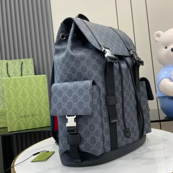 GG Supreme Black Backpack - Image 4