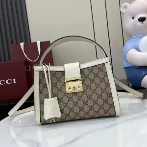 GG Supreme Padlock Small Shoulder Bag
