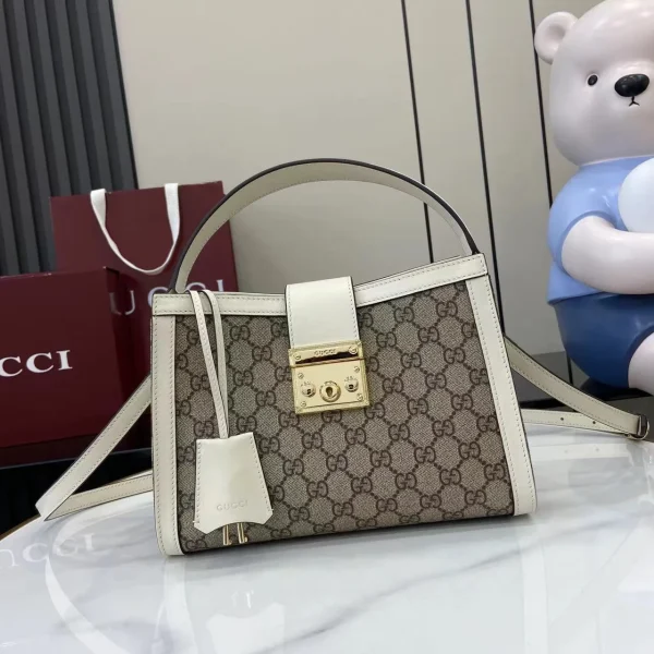 GG Supreme Padlock Small Shoulder Bag