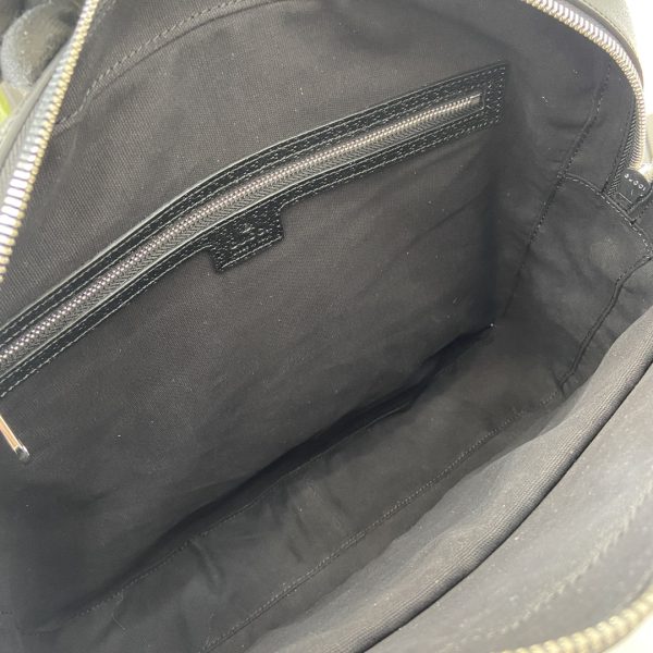GG Supreme medium briefcase in Black GG Canvas - Image 10