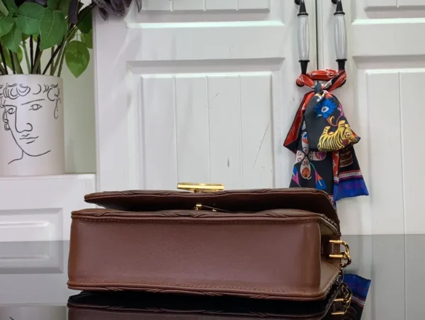 GO-14 MM Malletage Leather Bag - Image 3