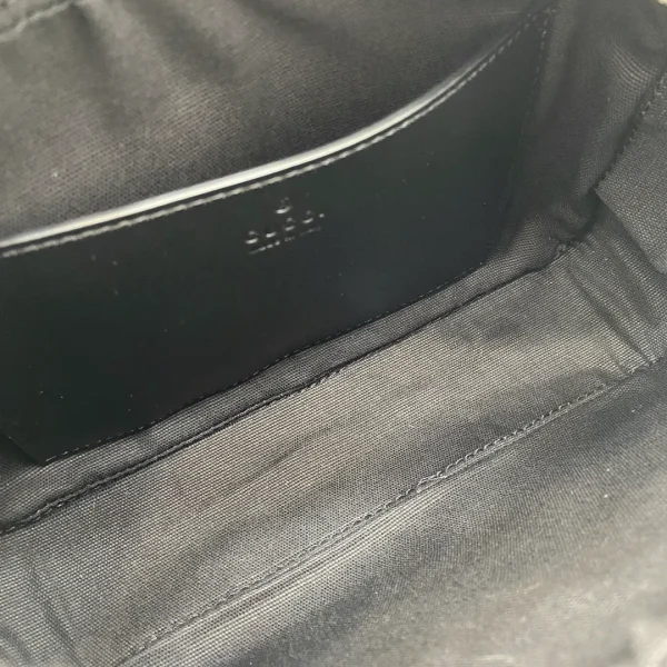 GUCCI Black GG Canvas Pouch New & Authentic - Image 11