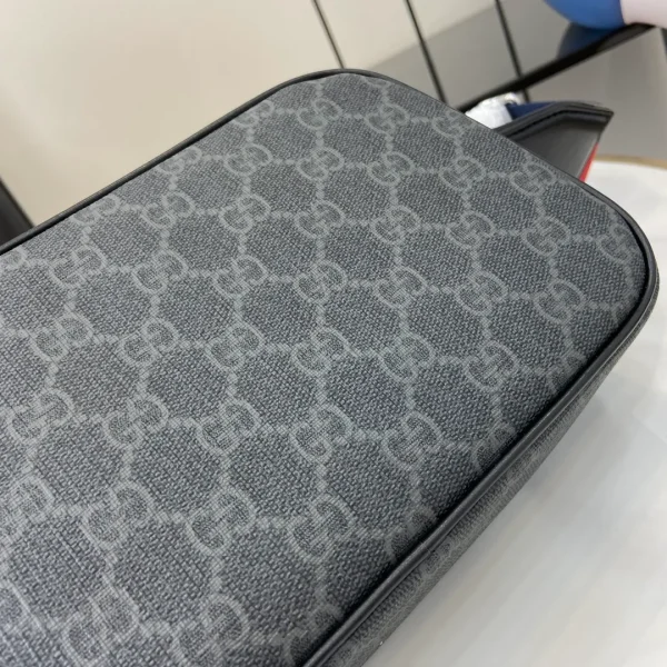 GUCCI Black GG Canvas Pouch New & Authentic - Image 7