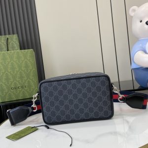GUCCI GG Supreme Small Faux Leather Crossbody bag
