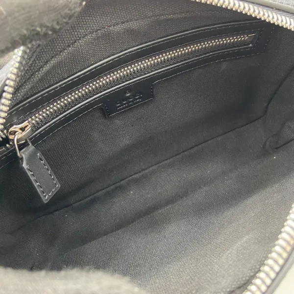 GUCCI Gg Black Belt Bag - Image 2