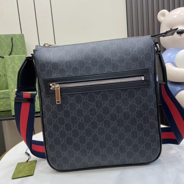 GUCCI Shoulder Bag Men GG Supreme Canvas