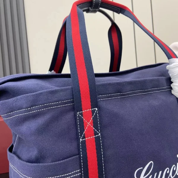 GUCCI tote bag canvas Navy - Image 2