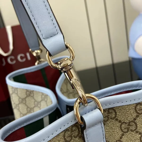 Gucci Gg Emblem Leather-Trimmed Printed Coated - Image 8