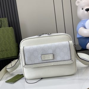 Gucci Small Gg Crossbody Bag With Tag Gg Canvas