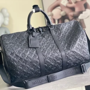 Keepall Bandoulière 50 Monogram Shadow Leather