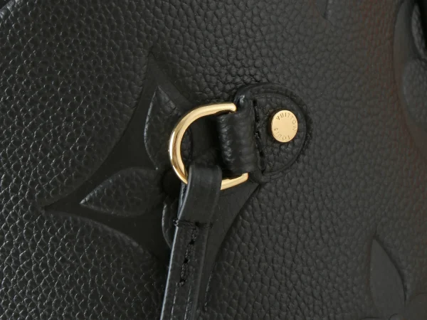 LOUIS VUITTON Empreinte Monogram Giant Neverfull MM Black - Image 7