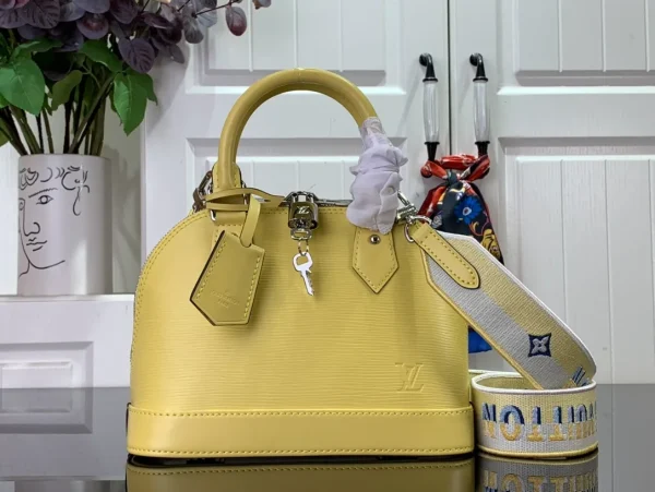 LOUIS VUITTON Epi ALMA BB 2WAY bag