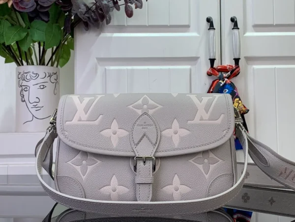 LV Diane Monogram Empreinte Leather