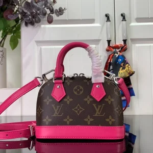 Louis Vuitton Alma Handbag Pink