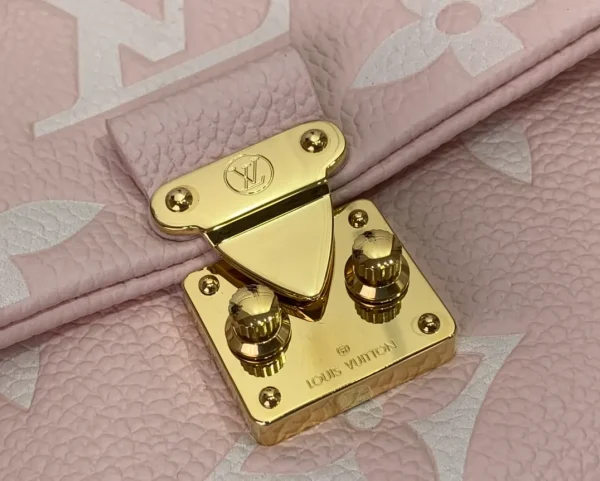 Louis Vuitton Marshmallow Rosebud in Embossed Grained Cowhide Leather with Gold-tone - Image 9
