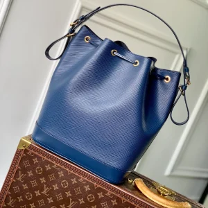 Louis Vuitton Shoulder Bag Noe Blue Epi