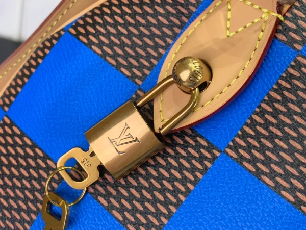 Louis Vuitton Speedy 25 Bandoulière Damier Pop Blue Bag - Image 8