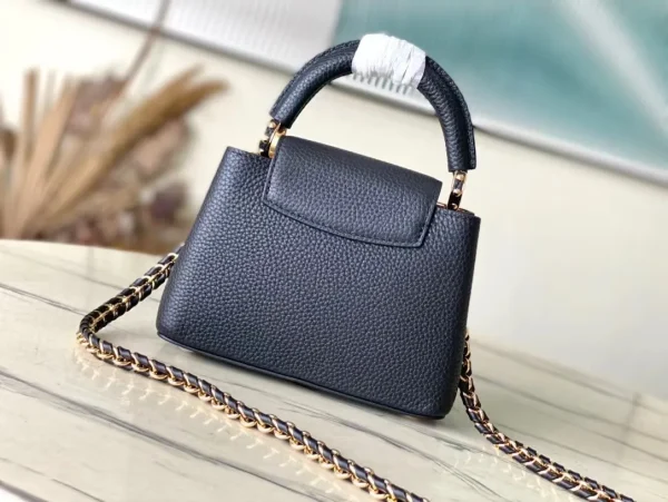 Nano Capucines Bag  Luxury Capucines Black - Image 4