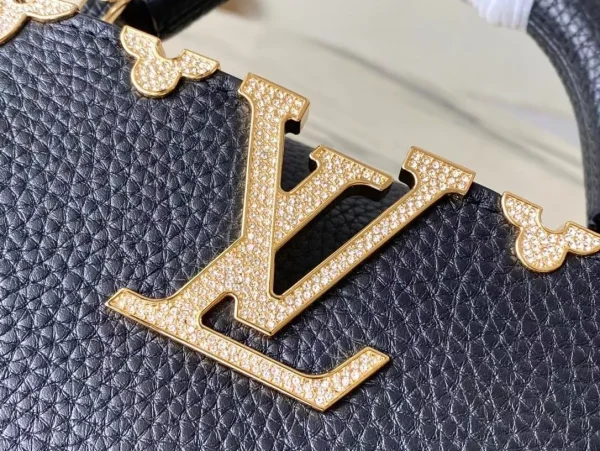 Nano Capucines Bag  Luxury Capucines Black - Image 6