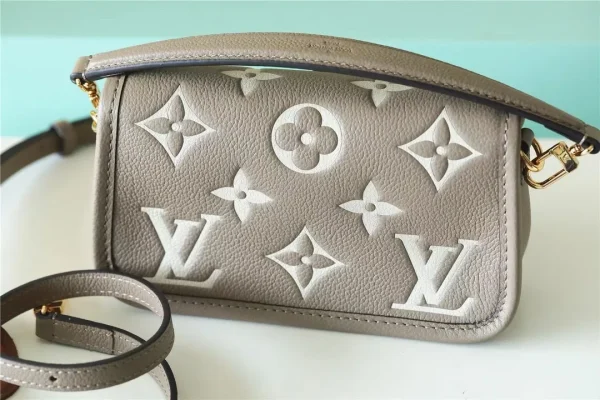 Nano Diane Bicolour Monogram Empreinte Leather - Image 3