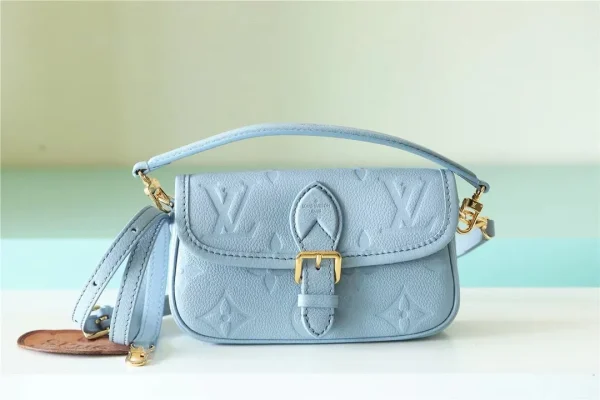 Nano Diane Monogram Empreinte Leather