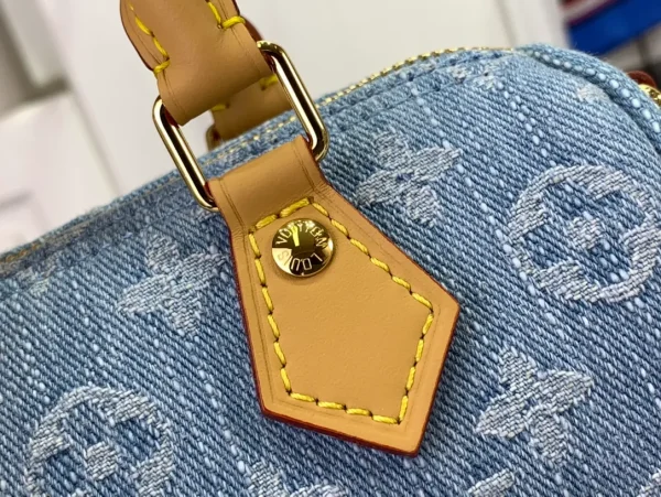 Nano Speedy Bicolor Monogram Empreinte Leather - Image 8