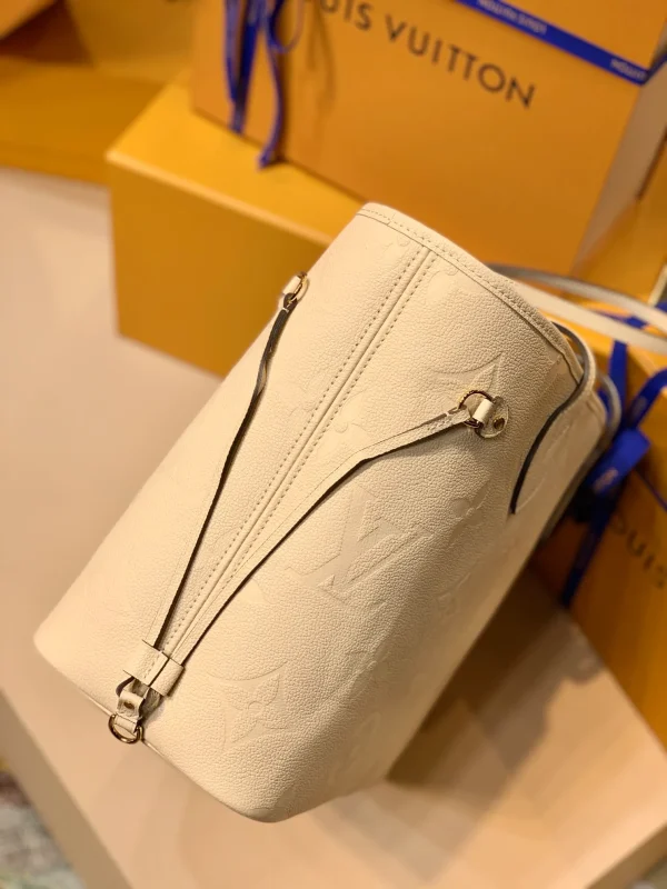 Neverfull MM Monogram Empreinte Leather Handbags - Image 5