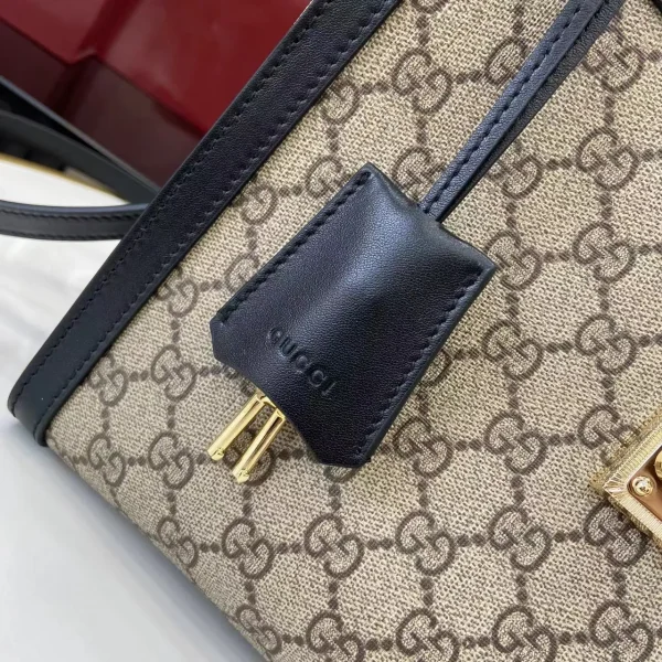 Padlock Medium Top Handle Bag - Image 13