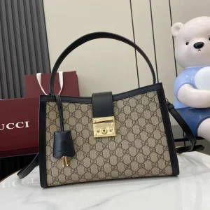 Padlock Medium Top Handle Bag