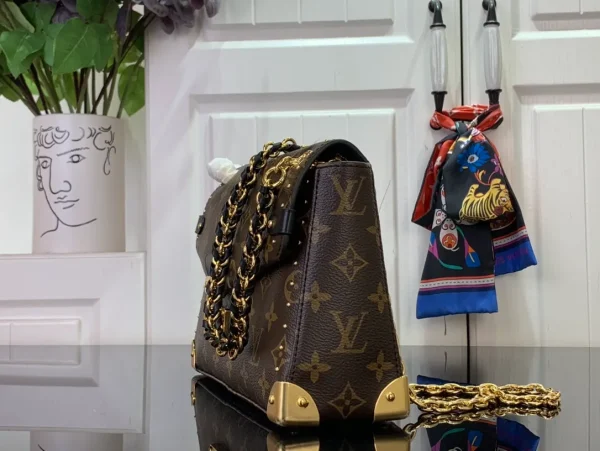Trunkie Monogram Canvas HandBag - Image 5