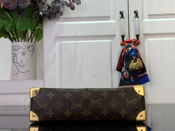 Trunkie Monogram Canvas HandBag - Image 7