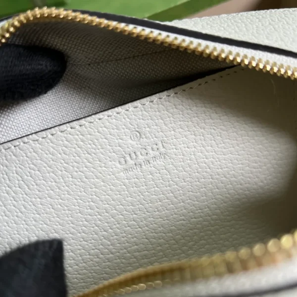 Beige Gucci GG Supreme Ophidia Crossbody Bag - Image 10