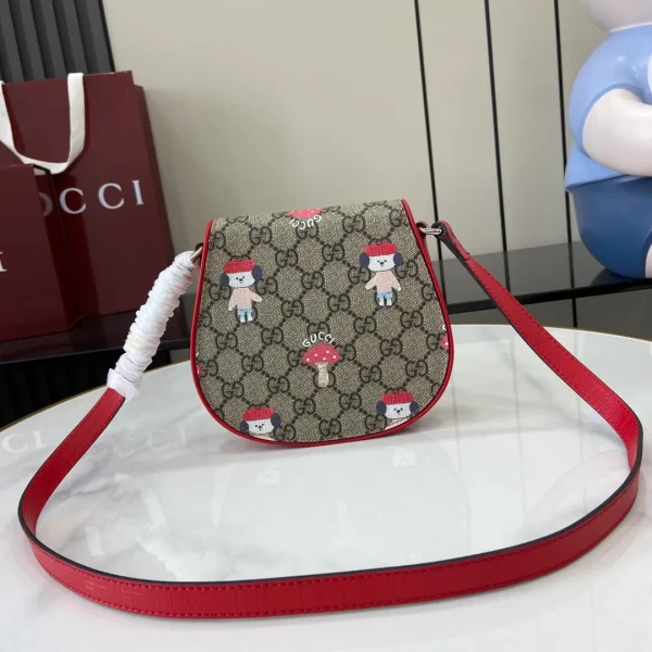 Children's printed GG bucket bag - Image 4