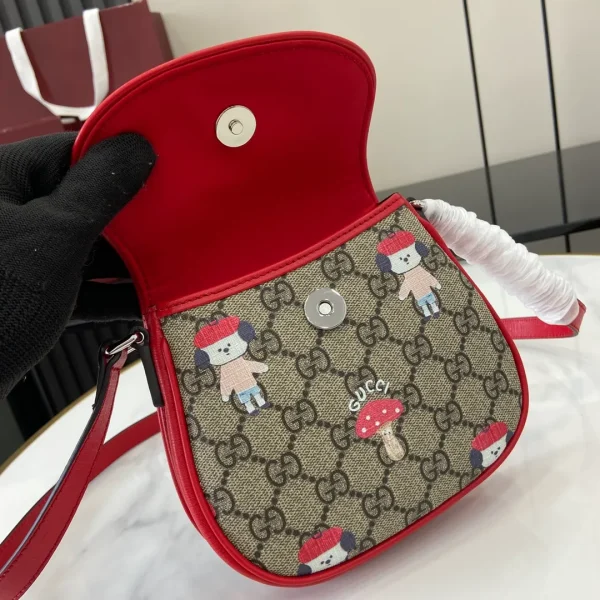 Children's printed GG bucket bag - Image 8