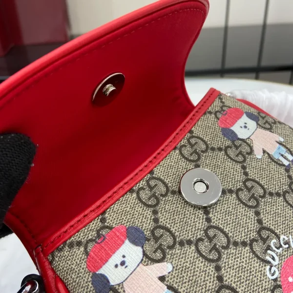 Children's printed GG bucket bag - Image 9