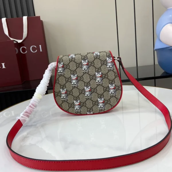 Children's printed GG bucket bag - Image 4