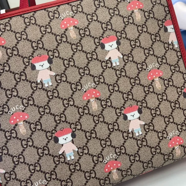Children's printed GG tote bag - Image 7