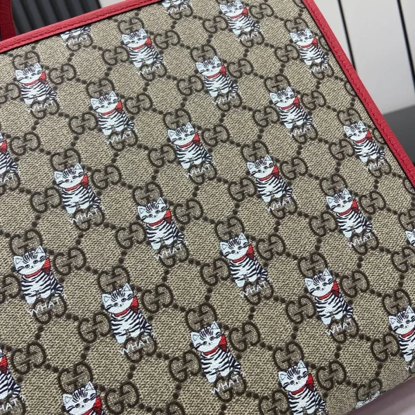 Children's printed GG tote bag - Image 9