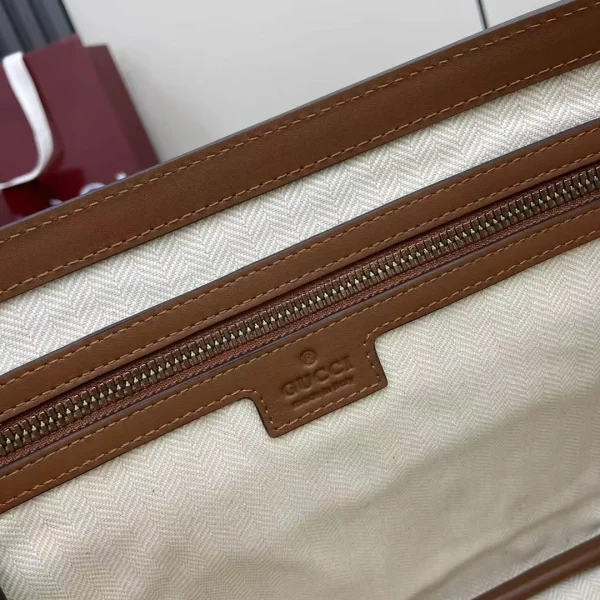 Designer Calfskin Leather Crossbody Messenger Bag - Image 2