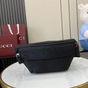 GG canvas large belt bag