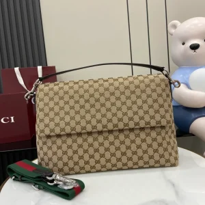 GG canvas large crossbody bag