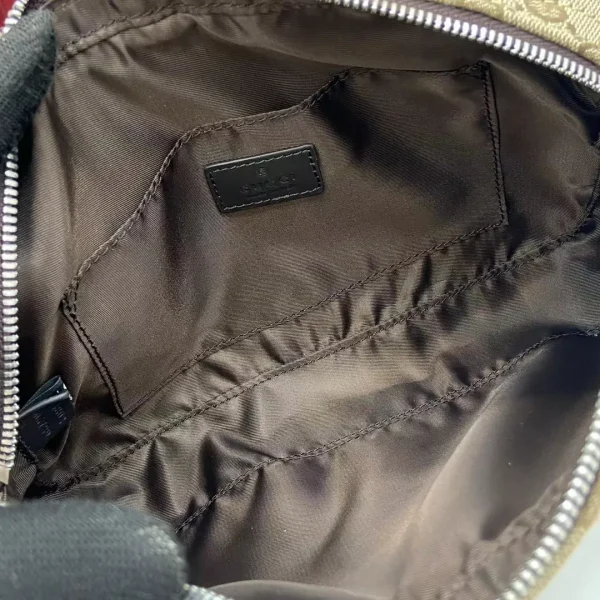 GG canvas small crossbody bag in Green GG Canvas - Image 9