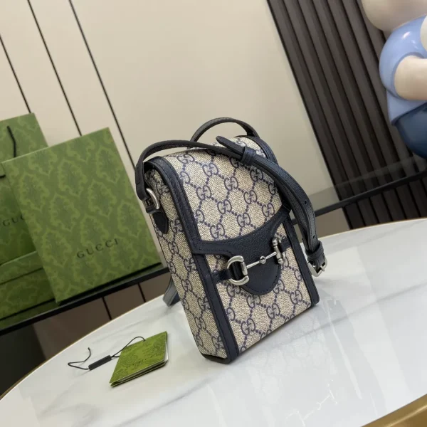 GUCCI GG Supreme Monogram Textured Dollar Calfskin Mini - Image 3
