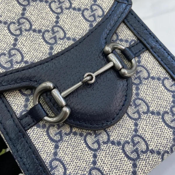 GUCCI GG Supreme Monogram Textured Dollar Calfskin Mini - Image 6