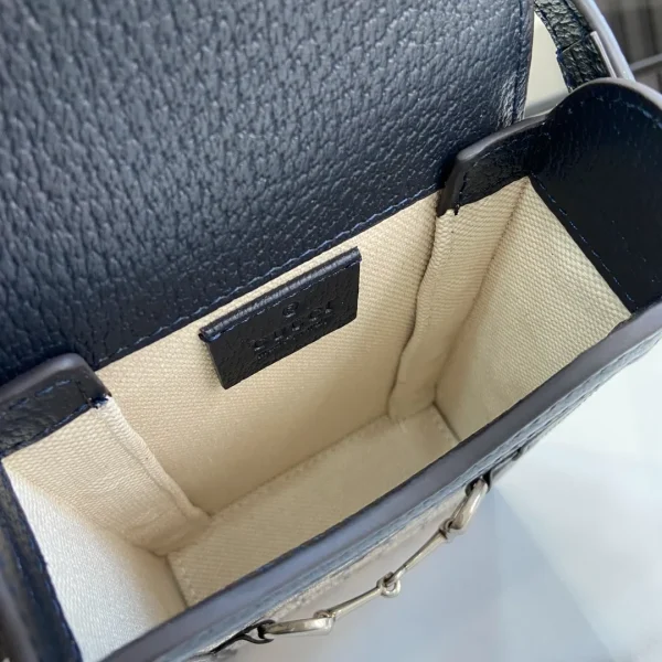 GUCCI GG Supreme Monogram Textured Dollar Calfskin Mini - Image 9