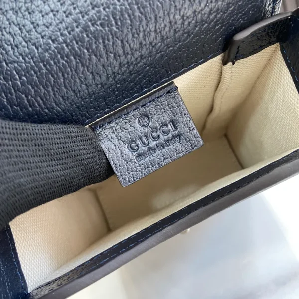 GUCCI GG Supreme Monogram Textured Dollar Calfskin Mini - Image 10