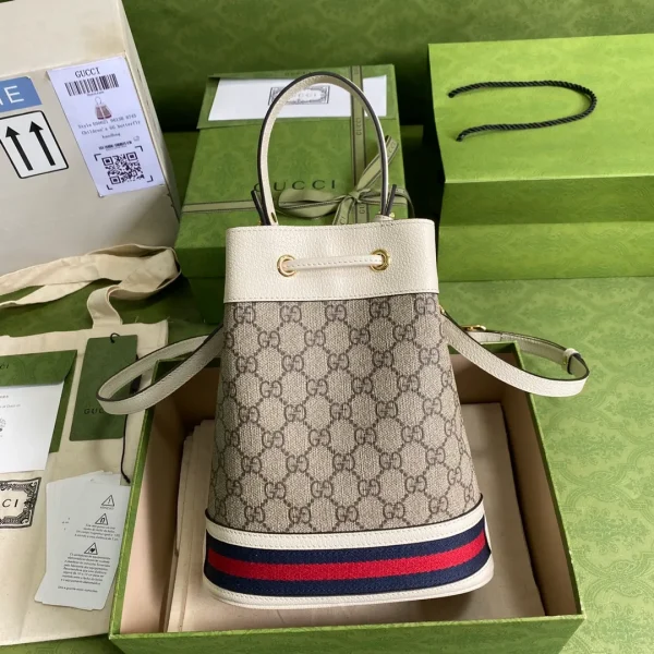 GUCCI Ophidia mini GG bucket bag - Image 4