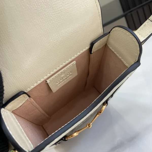 GUCCI Shoulder Bag PVC Ivory Authentic - Image 2