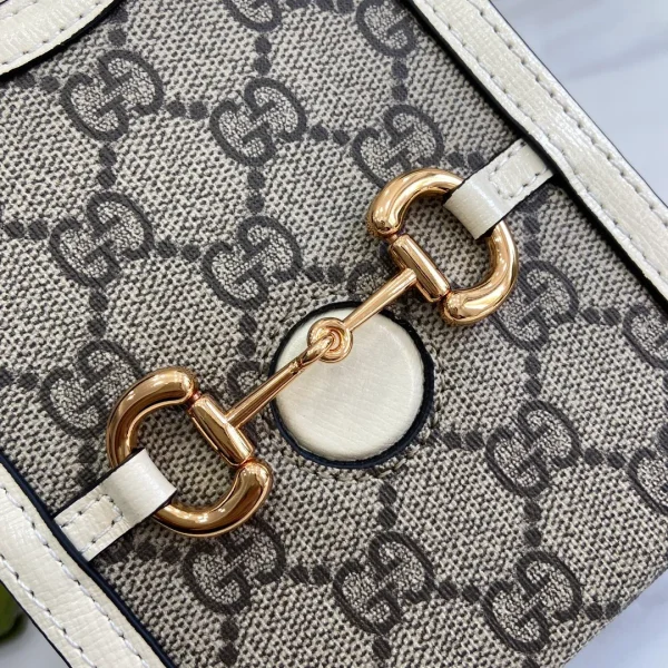 GUCCI Shoulder Bag PVC Ivory Authentic - Image 10